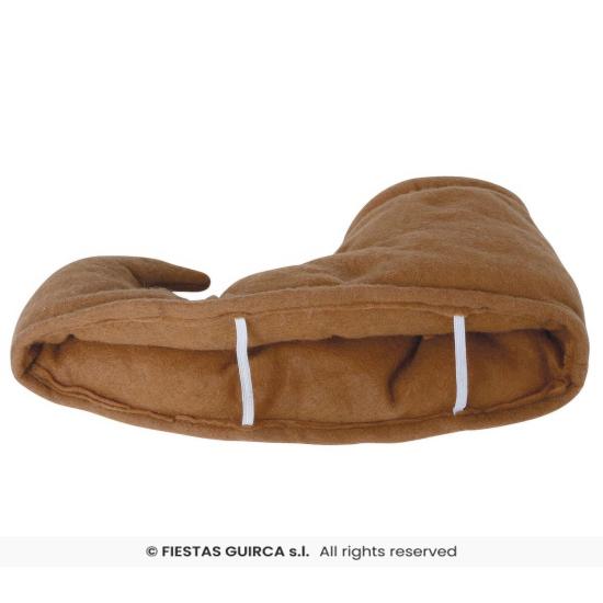 Chinelos infantis para contos ou personagens medievais