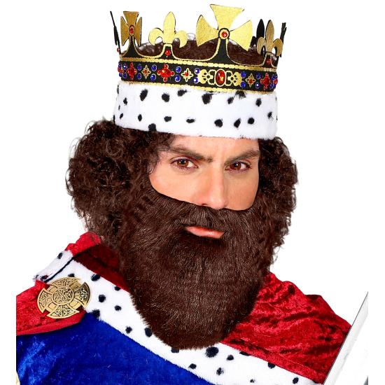 Barba para vários personagens em castanho