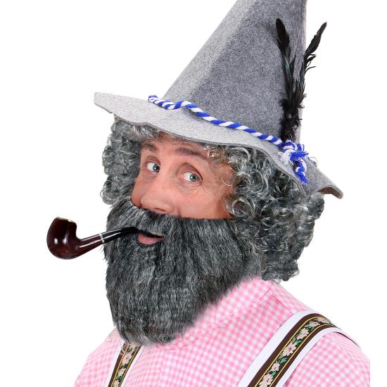 Barba para vários personagens em cinza Barba para vários personagens em cinza