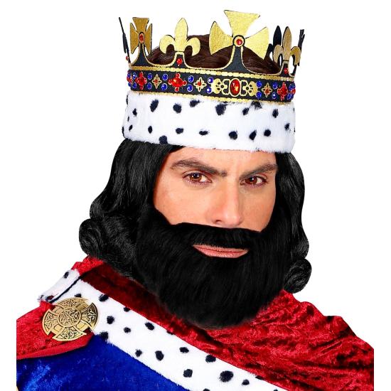 Barba de pessoa de 3 cores