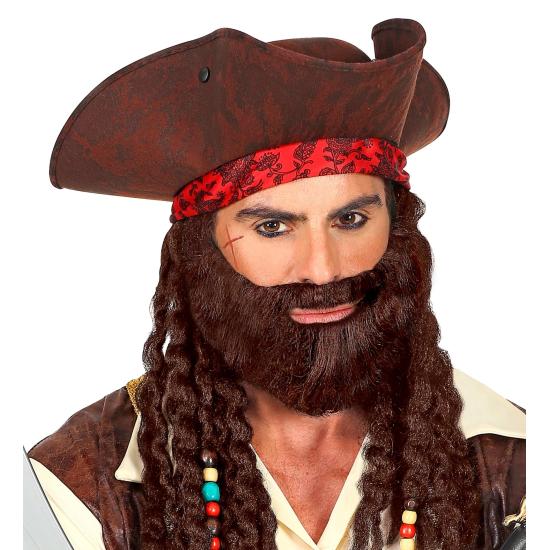 Barba de pessoa de 3 cores