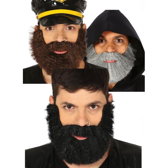 Barba y bigote pelirroja vikinga para adulto Barba y bigote pelirroja vikinga para adulto