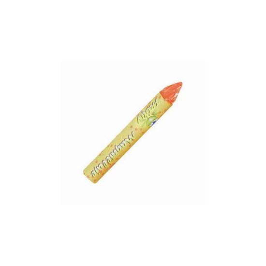 Bastão de maquiagem marrom claro.