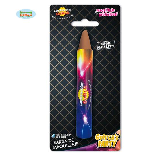 Barra de maquiagem marrom. .