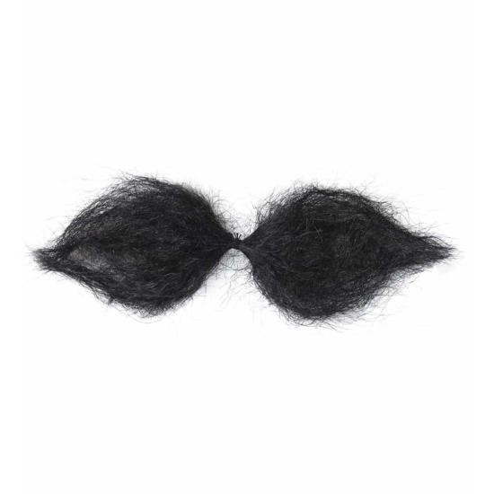 Bigode de cavalheiro de época.