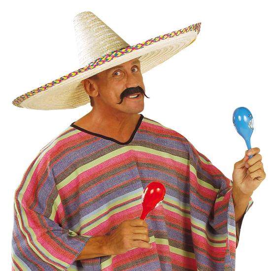 Bigode Preto Moldável