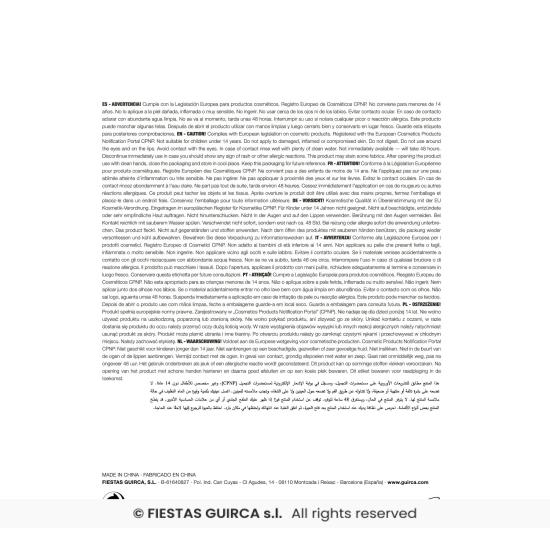 Blister de batom dourado