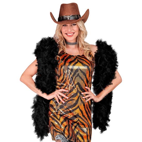 Boa Pena Preta 1,80 metros de 50 gramas Luxo