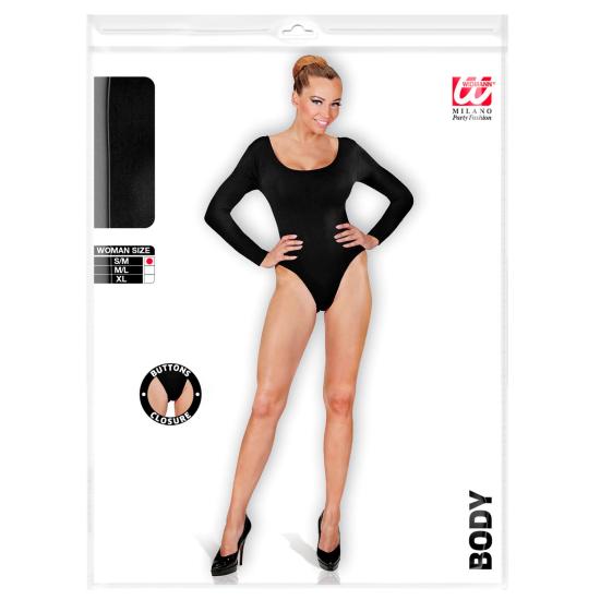 Body Feminino Preto