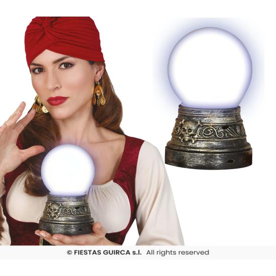 Bola de cristal com luzes de qualidade