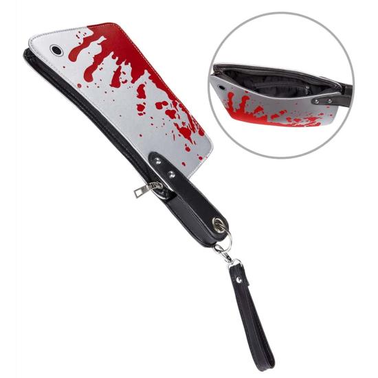 Saco de faca sangrento.