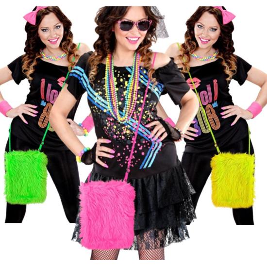 Bolsa anos oitenta para fantasias