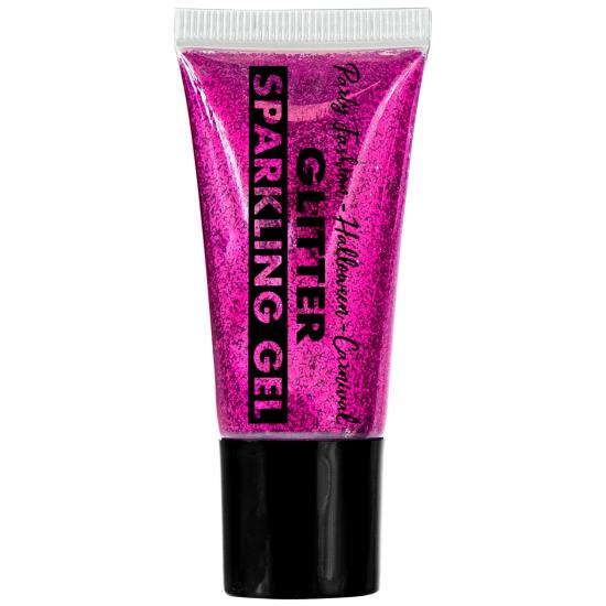 Glitter colorido em tubo dispensador de gel 25 ml Glitter colorido em tubo dispensador de gel 25 ml