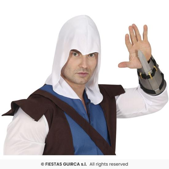 Pulseira com adaga ninja retrátil, 30 cm