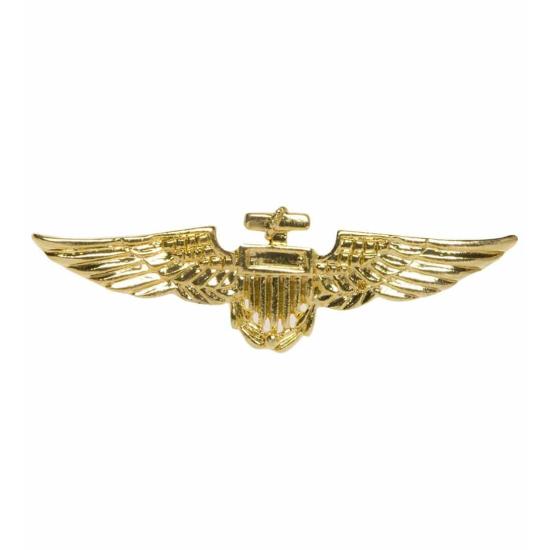 Broche de Aviador Dourado. Broche de Aviador Dourado.