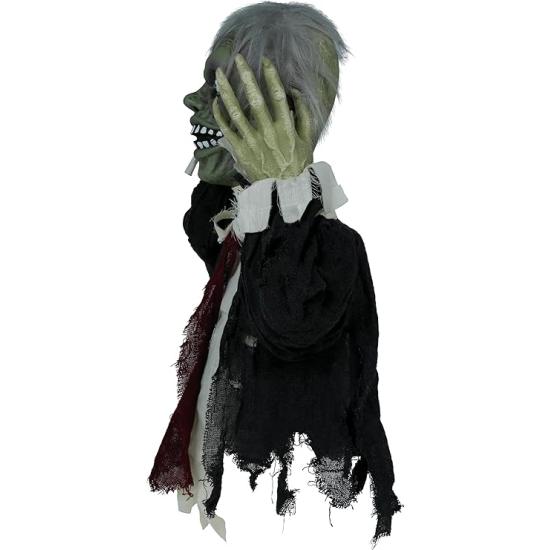 Busto de Zumbi com Luz, Som e Movimento (55 cm)