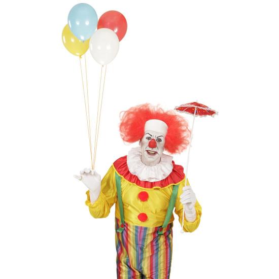 Palhaço careca Cabelo ruivo TI