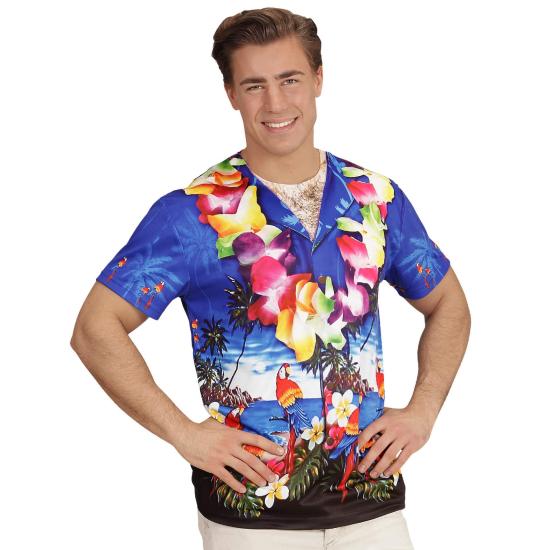 Camisa turista havaiana adulta Camisa turista havaiana adulta