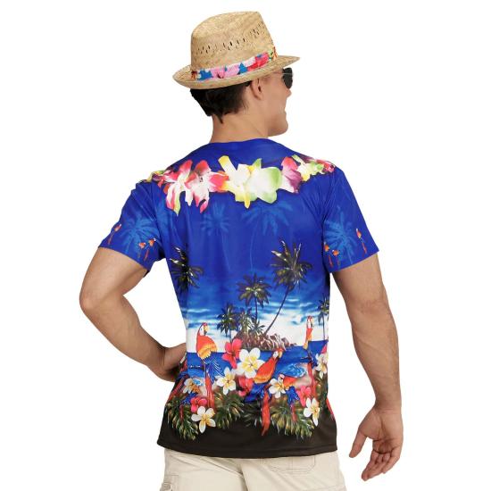 Camisa turista havaiana adulta Camisa turista havaiana adulta