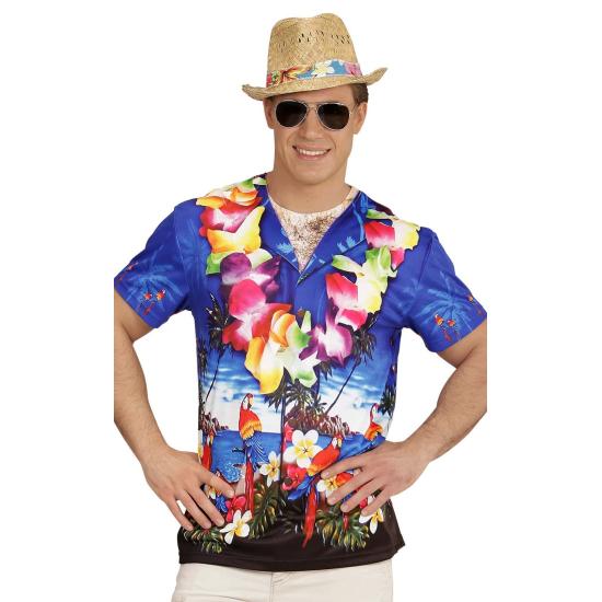 Camisa turista havaiana adulta Camisa turista havaiana adulta