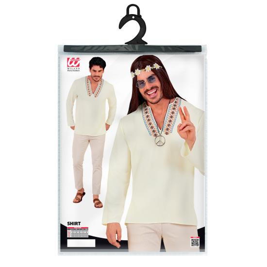 Camisa Hippie Masculina - Estilo Anos 60 e 70