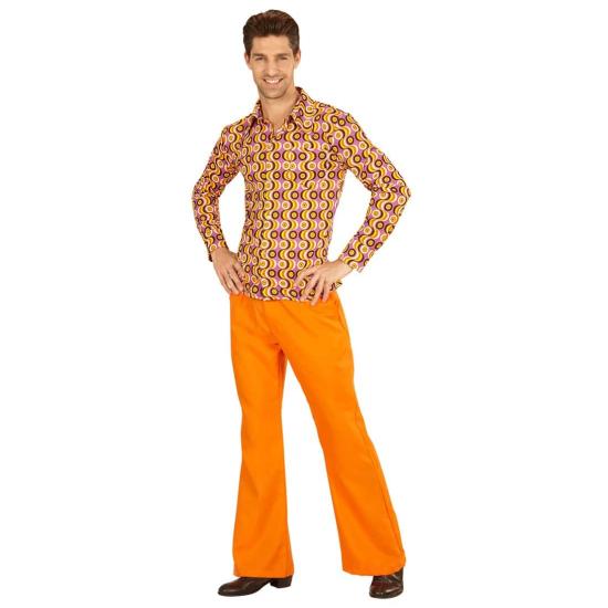 Camisa masculina do disco dos anos 70