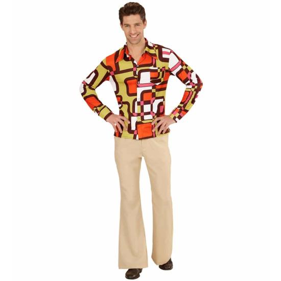 Tubos de camisa masculina dos anos 70*