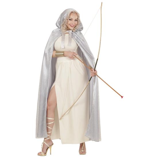 Capa Branca com Capuz Fantasia