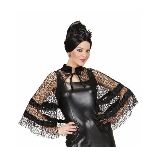 Capa para fantasia de Halloween da viúva negra