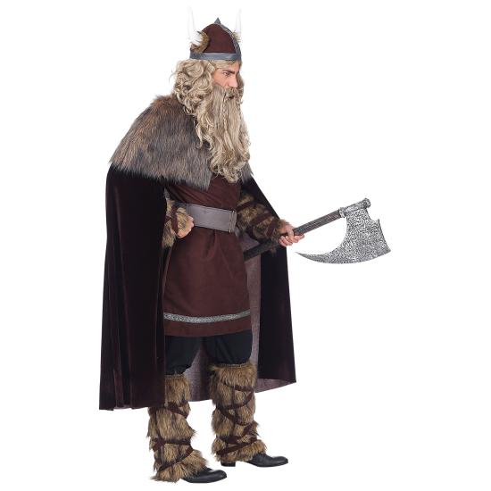 Capa Fantasia Marrom com Gola de Pelúcia 1250cms