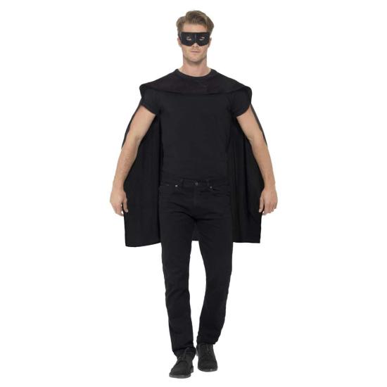 Capa de super-herói com máscara unissex