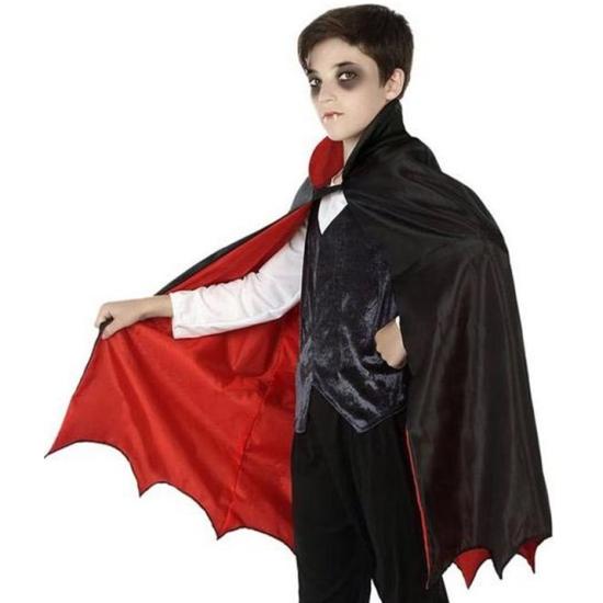 Capa de vampiro infantil de 80 cm