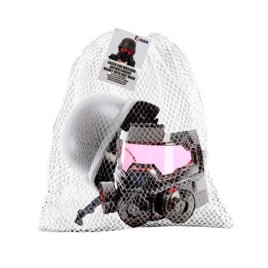 Capacete de máscara antimotim para fantasia SWAT