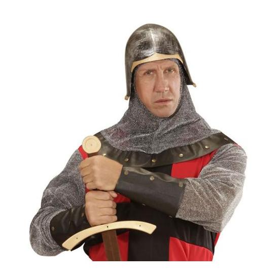 Capacete de guerreiro medieval.