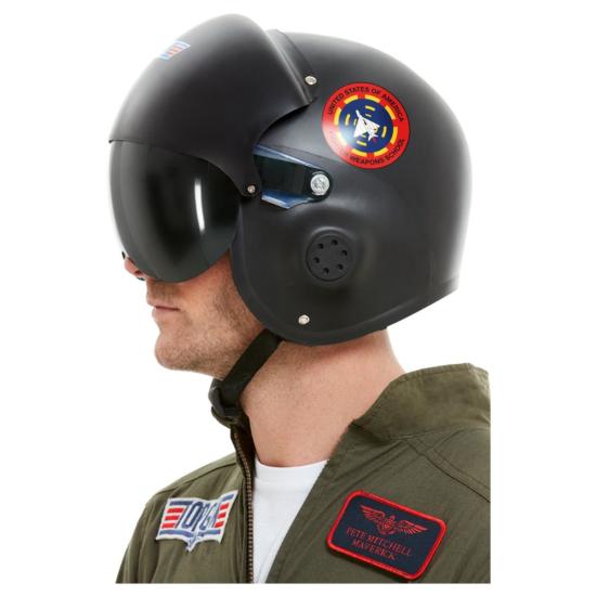 Capacete de piloto de combate de luxo Top Gun