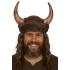 Capacete Viking com Couro – Chapéu Medieval com Chifres