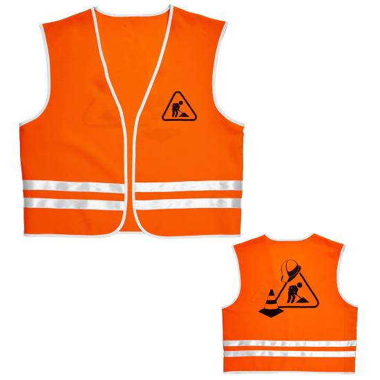 Chaleco Obrero Construcción para adulto