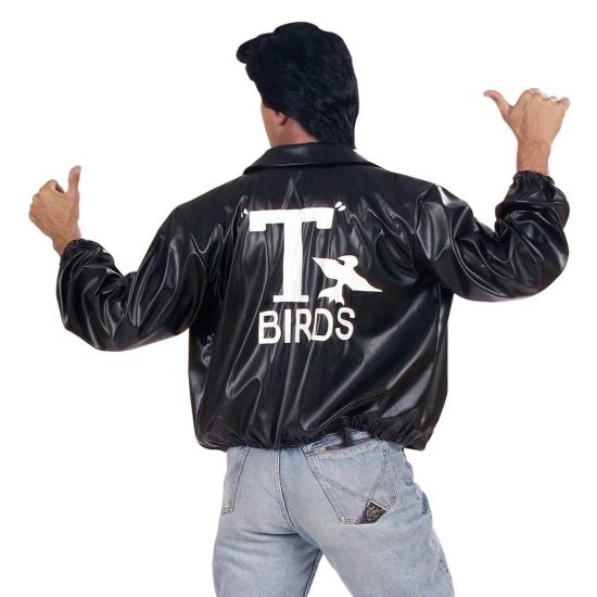 Jaqueta de couro Grease T-Birds para meninos Jaqueta de couro Grease T-Birds para meninos
