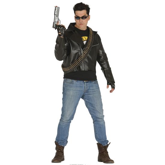 Jaqueta de couro Grease Rocker