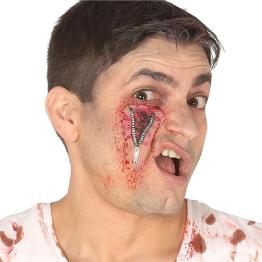 Acessório de zíper de látex Scar