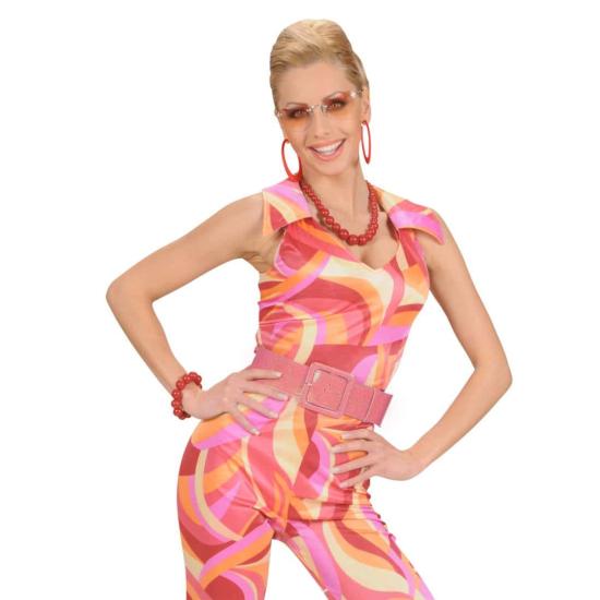 Cinto Rosa Glitter 120 cm.