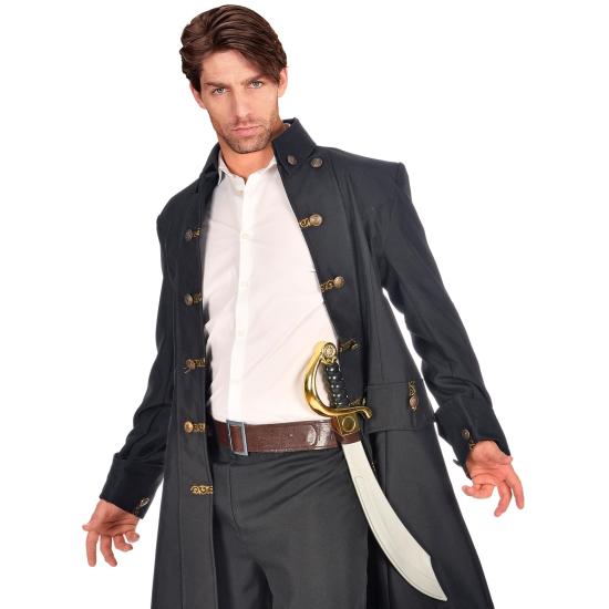 Cinto marrom com 4 coldres para espadas e armas