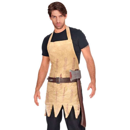 Cinto marrom com 4 coldres para espadas e armas