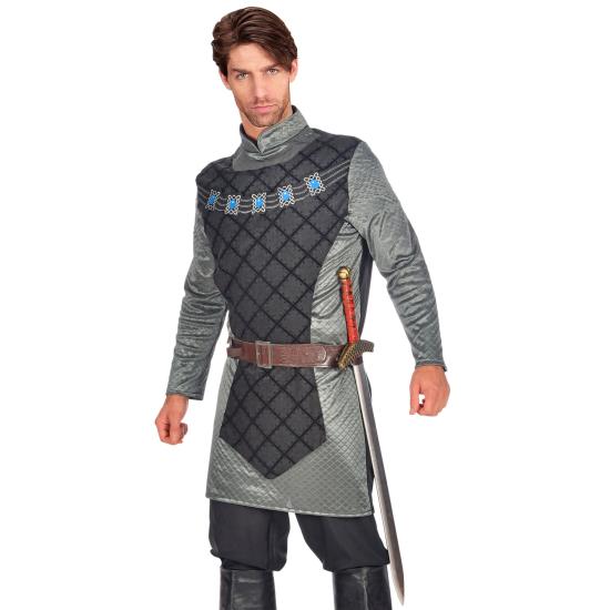 Cinto marrom com 4 coldres para espadas e armas