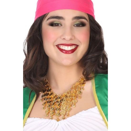 Colar Moeda Dançarina Árabe ou Zingara