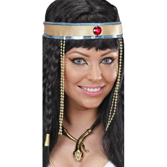 Colar egípcio com cobra