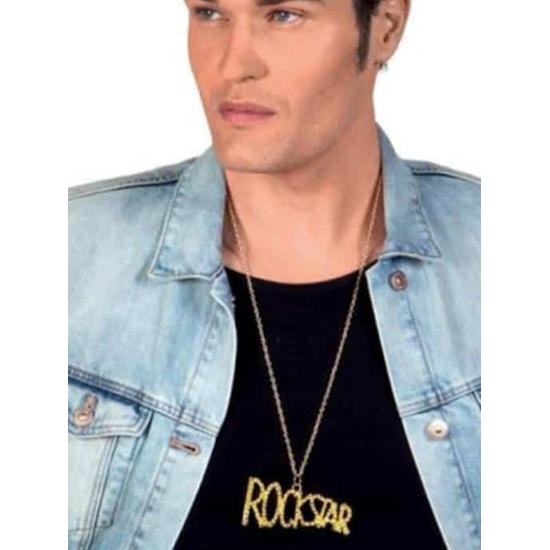 Colar Rock Star para Adultos Colar Rock Star para Adultos