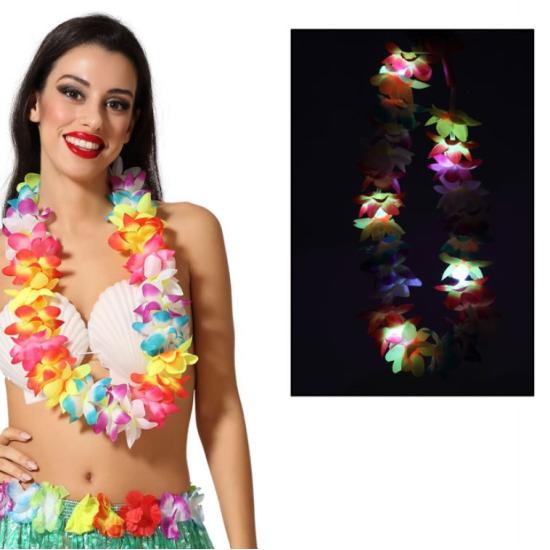 Colar Havaiano com Luz Colar Havaiano com Luz