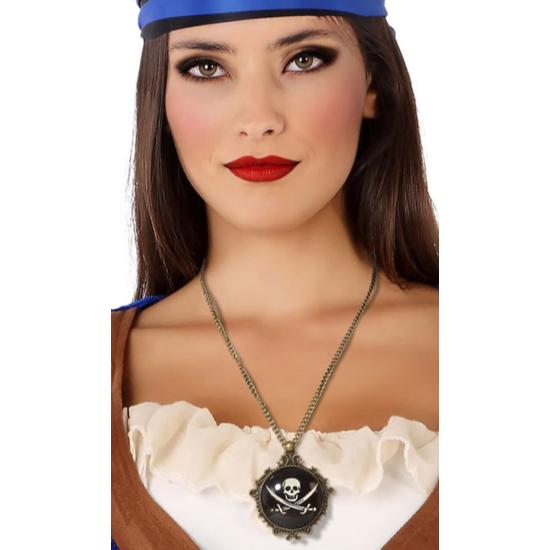 Colar Pirata Caveira Colar Pirata Caveira