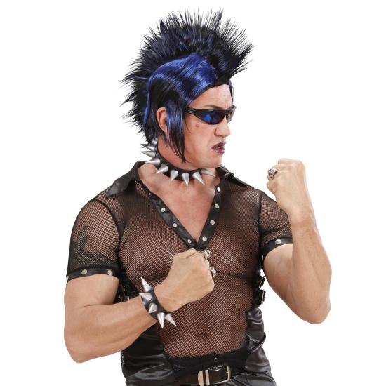 Colar Punki com pontas para fantasias Colar Punki com pontas para fantasias